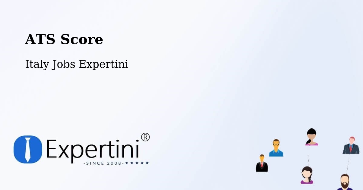 Resume ATS Score & Job Description Match Tool – Fidenza - Italy Jobs Expertini